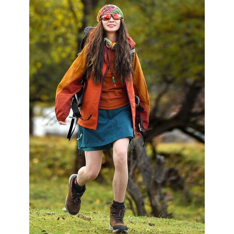 北京森林户外【山岚】原创情侣宽松轻薄防晒UPF50+速干皮肤衣男女