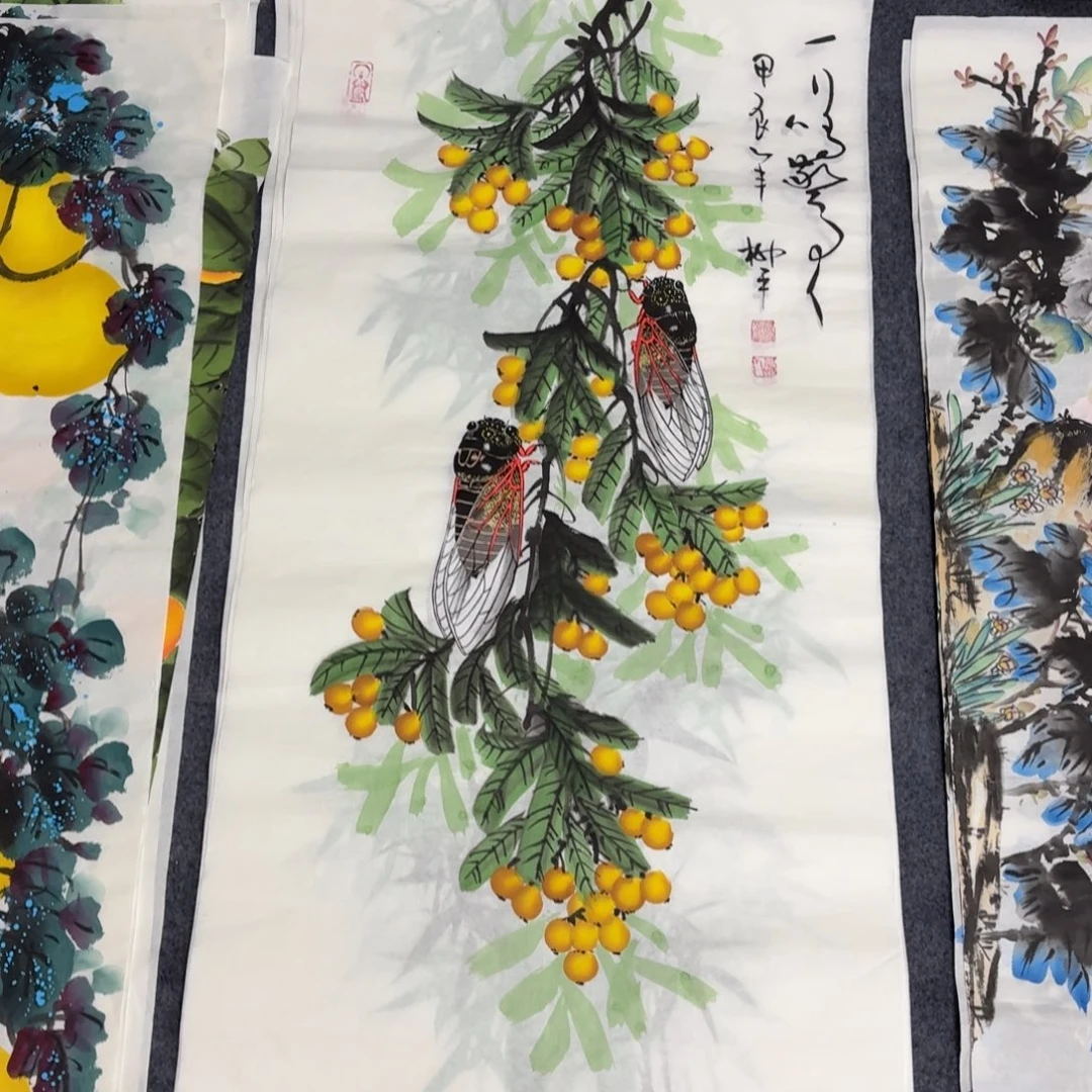 国画100×50画画画画