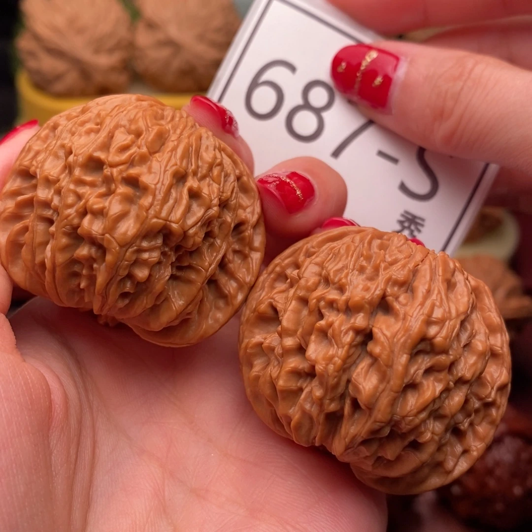 文玩核桃把件正磨44