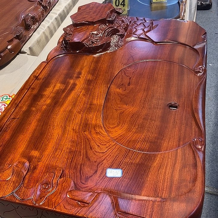 木欣*巴花实木茶盘