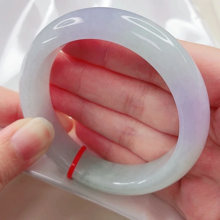 翡翠未镶嵌手镯56圈22883