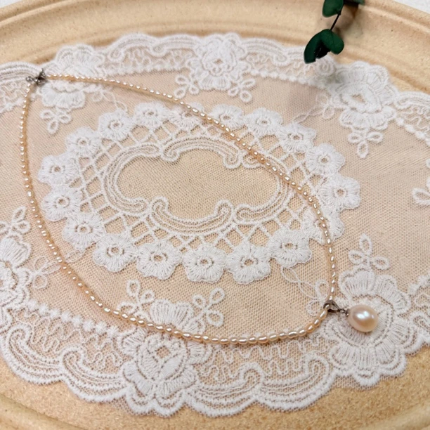 【六六中古】孤品淡水珍珠项链ew360链长41