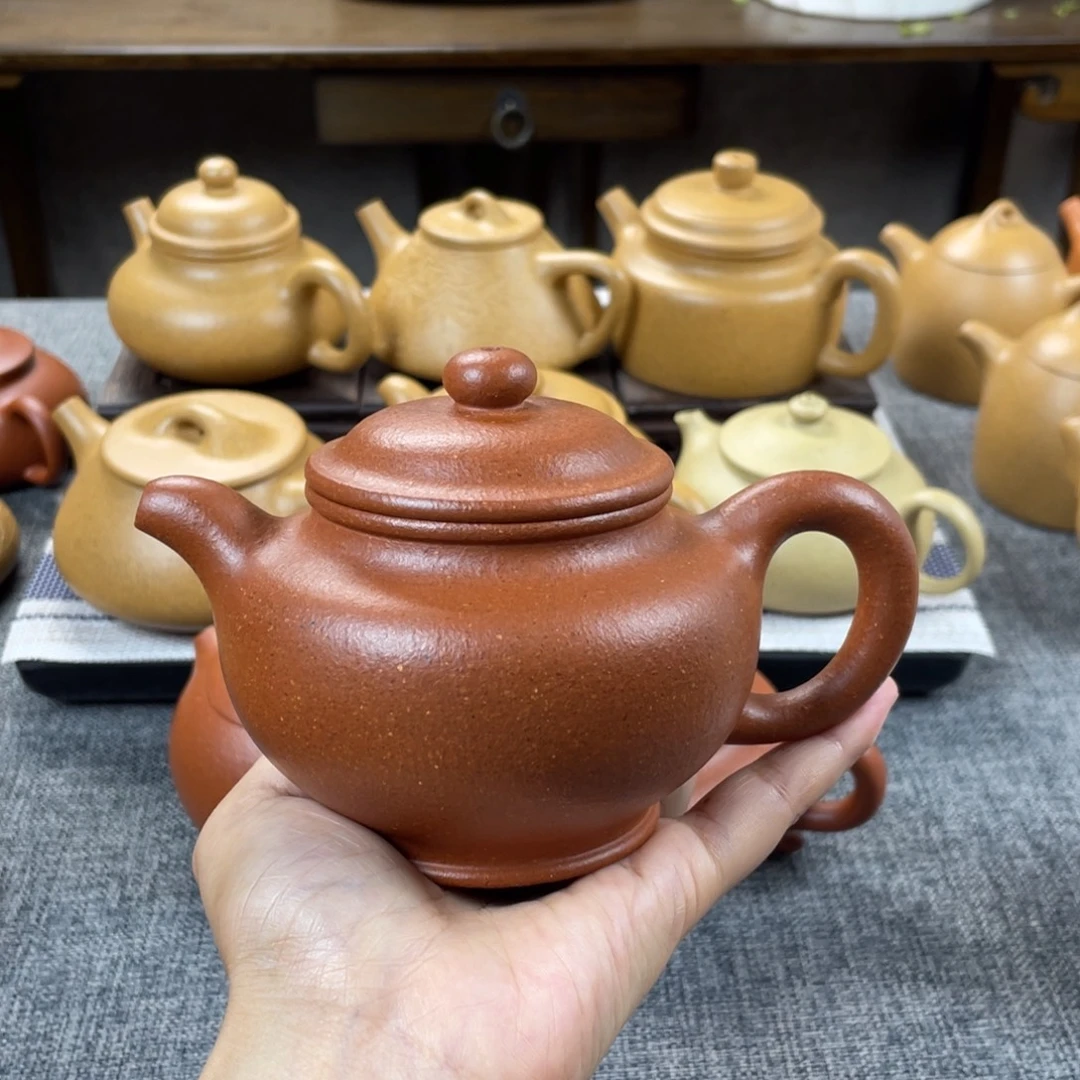 茶壶紫砂30目红降坡260掇只