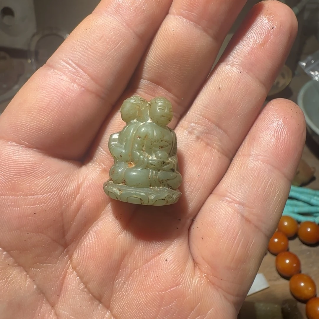 乾***剑和田玉未镶嵌颈饰