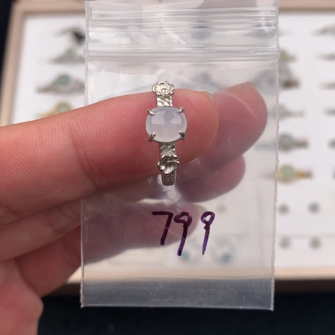 翡翠未镶嵌戒指799