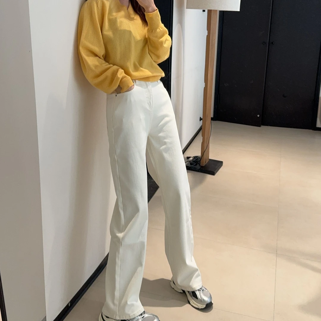 ［REVAN SUN］-大骨架穿搭 深圳货窄版直筒牛仔裤661658