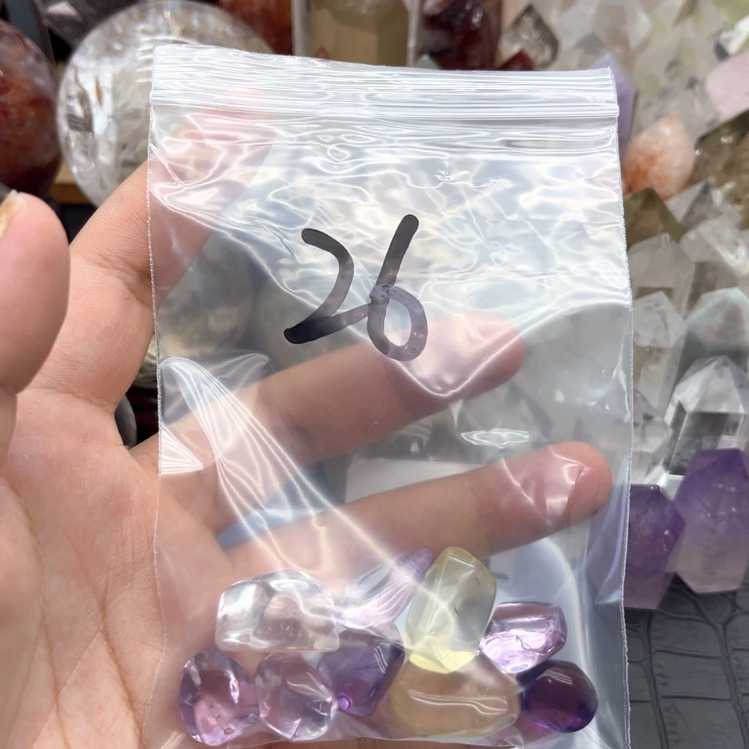 小***酥水晶珠宝半成品未镶嵌26