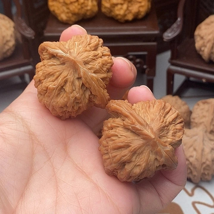 木质类把件四座楼42尺
