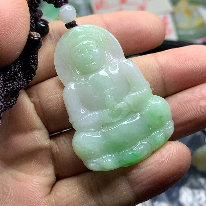 *****翡翠未镶嵌吊坠(赠链)