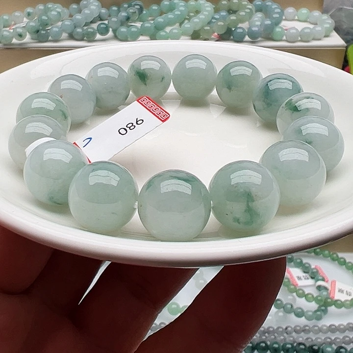 未镶嵌手链翡翠瞎**八天然翡翠