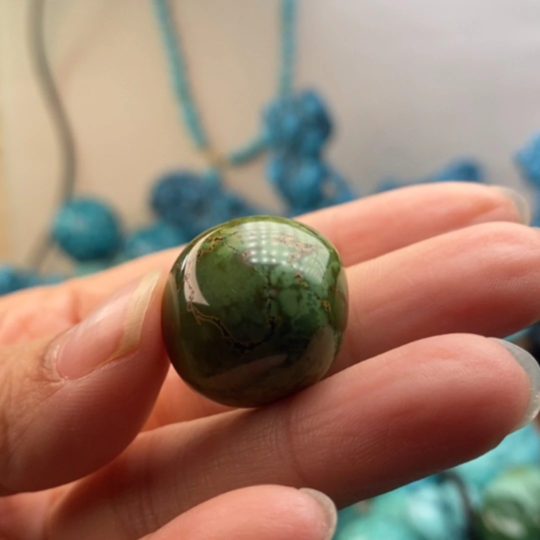 【闪购商品】未镶嵌绿松石珠宝半成品