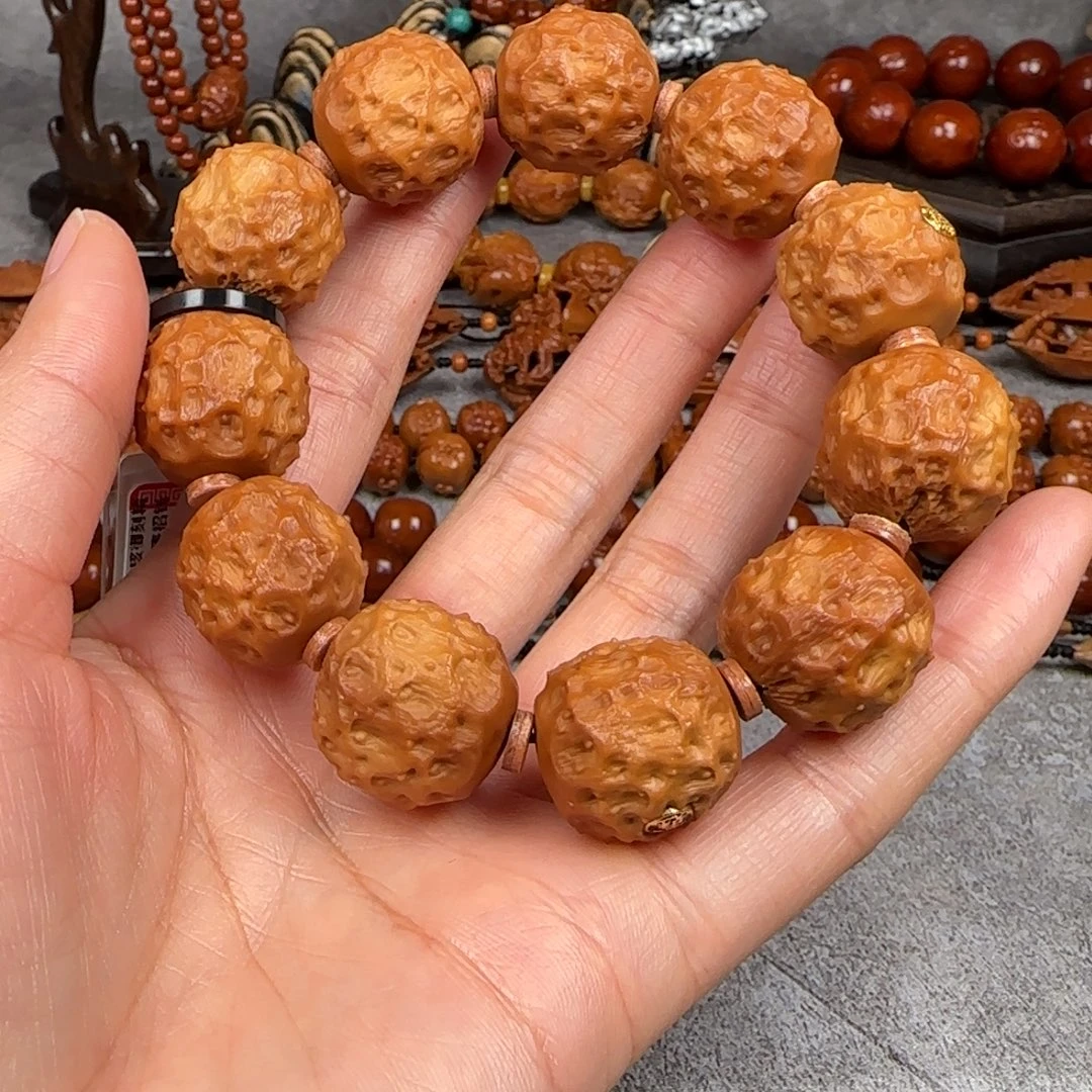 橄榄核手串/手链黄金万两手串