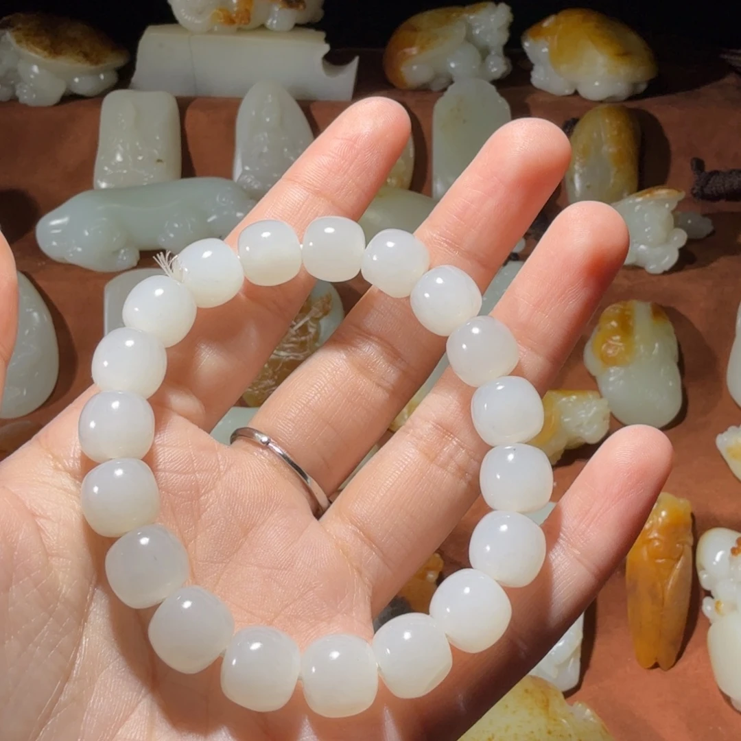 b***n和田玉未镶嵌手链