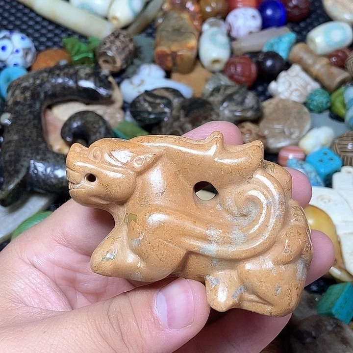 和田玉未镶嵌颈饰151