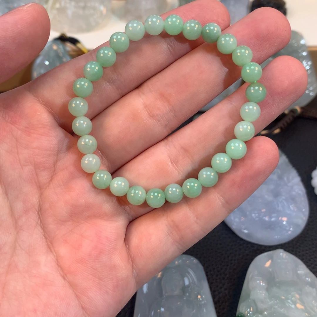 翡翠未镶嵌手链翡翠