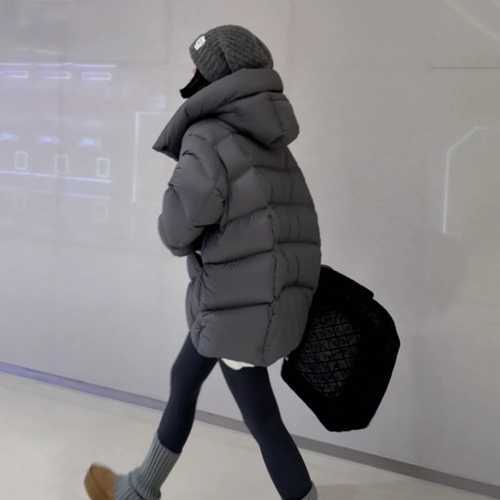 【金闪闪专属】2024冬装新款韩版加厚羽绒服女宽松龟背感外套2999