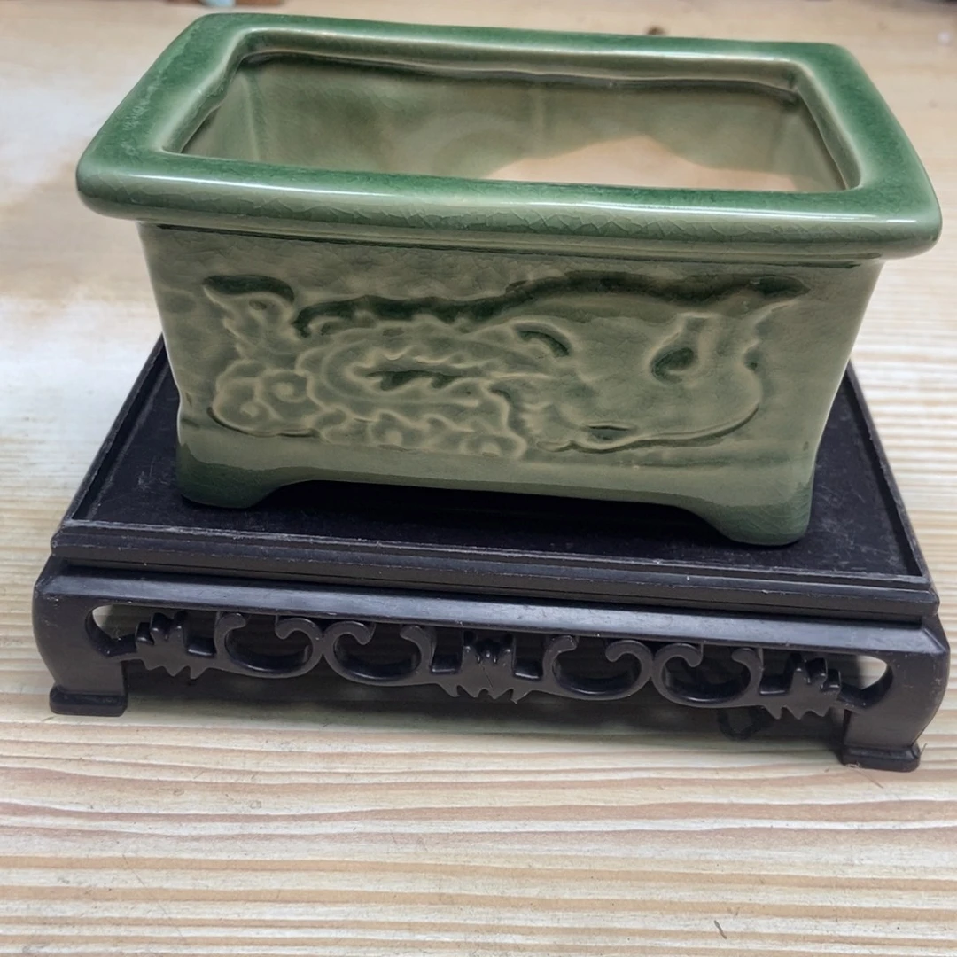 瓷片陶瓷花盆陶瓷艺术