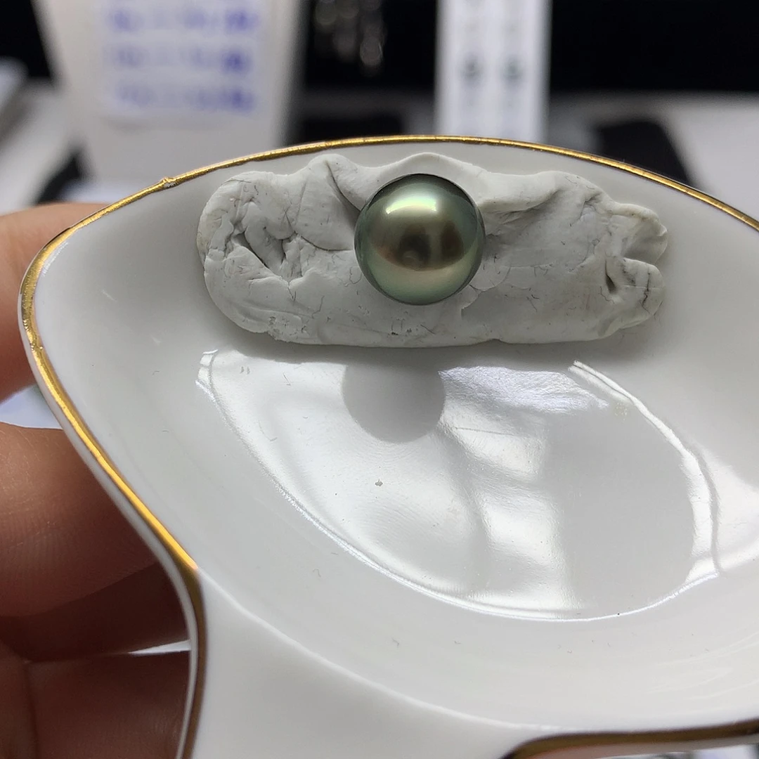 海水珍珠裸珠未镶嵌10.7