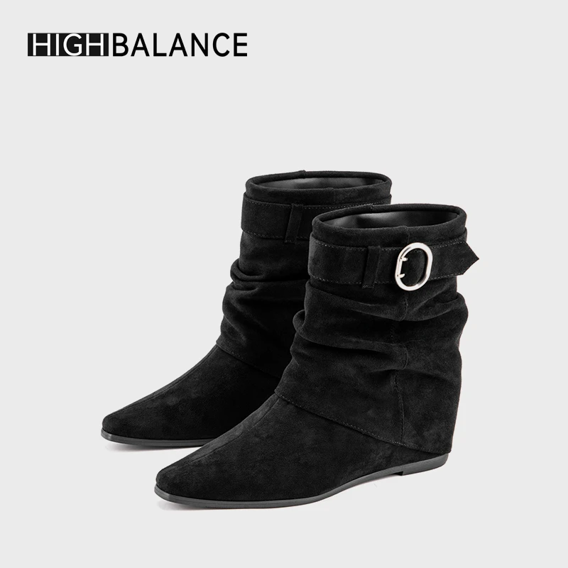 HIGH BALNCE/6688288时尚靴粗跟女靴子B