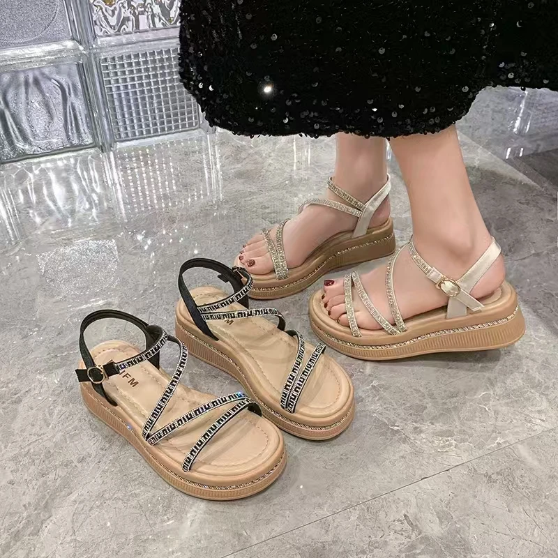 夏季新款时尚百搭凉鞋898-5