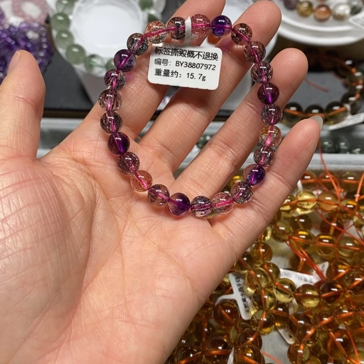 未镶嵌手链水晶彩超七