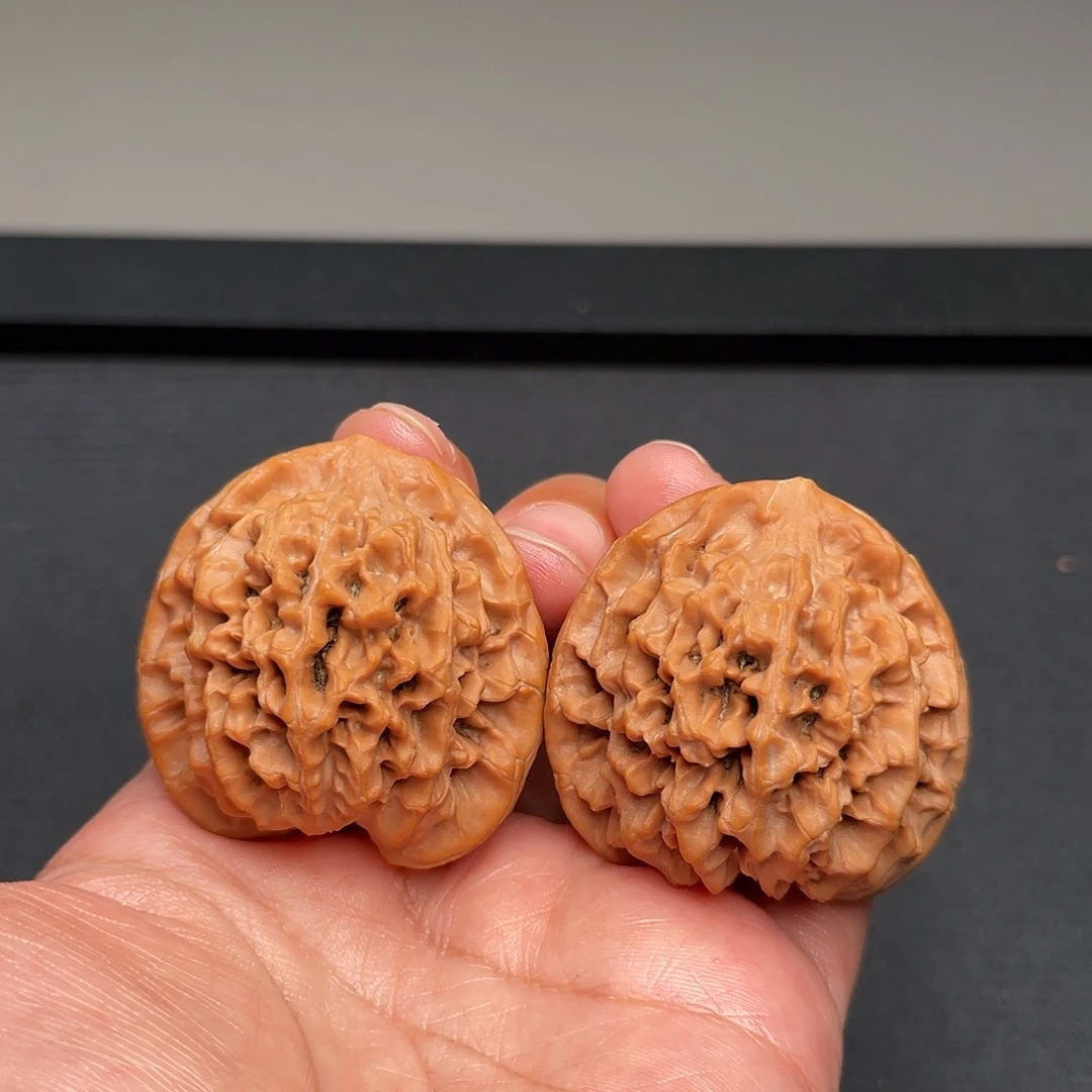 把件猴头核桃41×39全品头茬秦闷XM3422