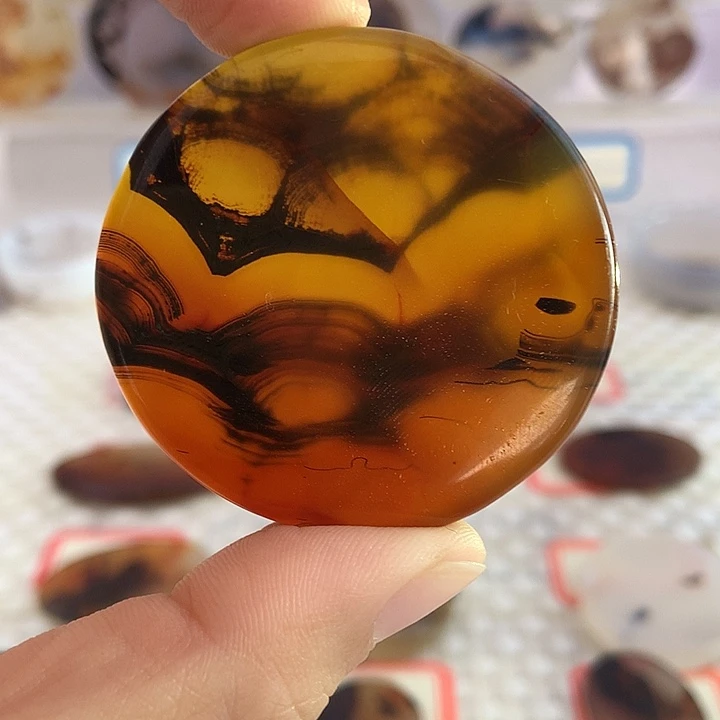 玛瑙/玉髓合金颈饰