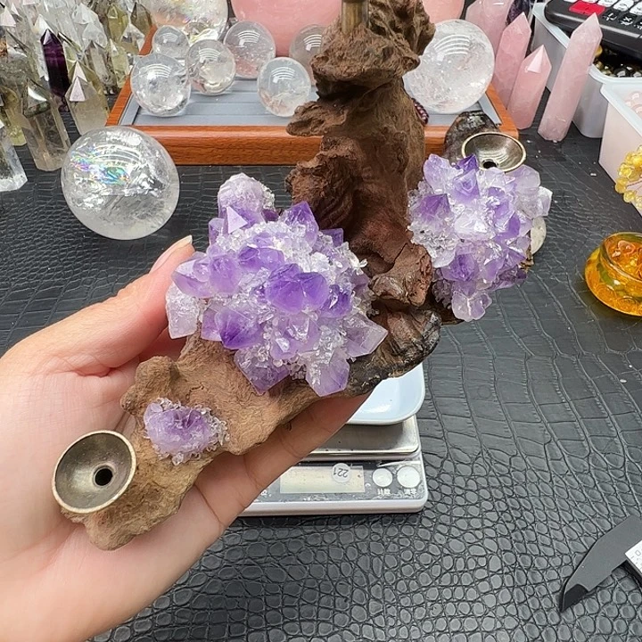 梦***！水晶珠宝半成品未镶嵌358