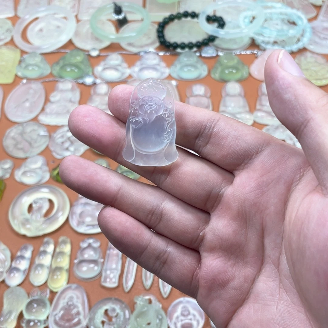 左***箫未镶嵌蛇纹石玉帅主播