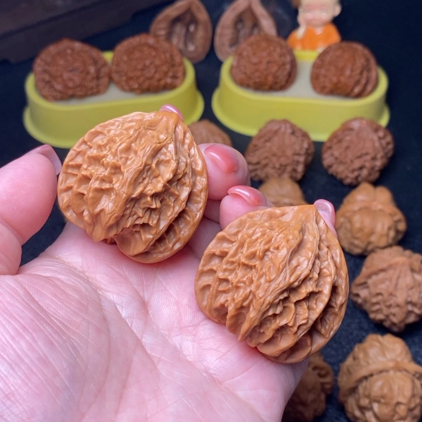 【闪购商品】把件文玩核桃589号血灯笼40.5