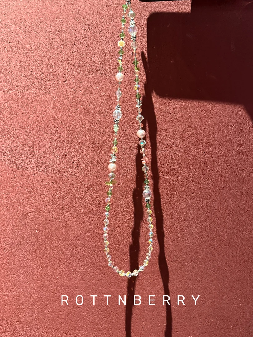 RottnBerry · 森灵其境 手机挂脖链条手工长款防丢出行