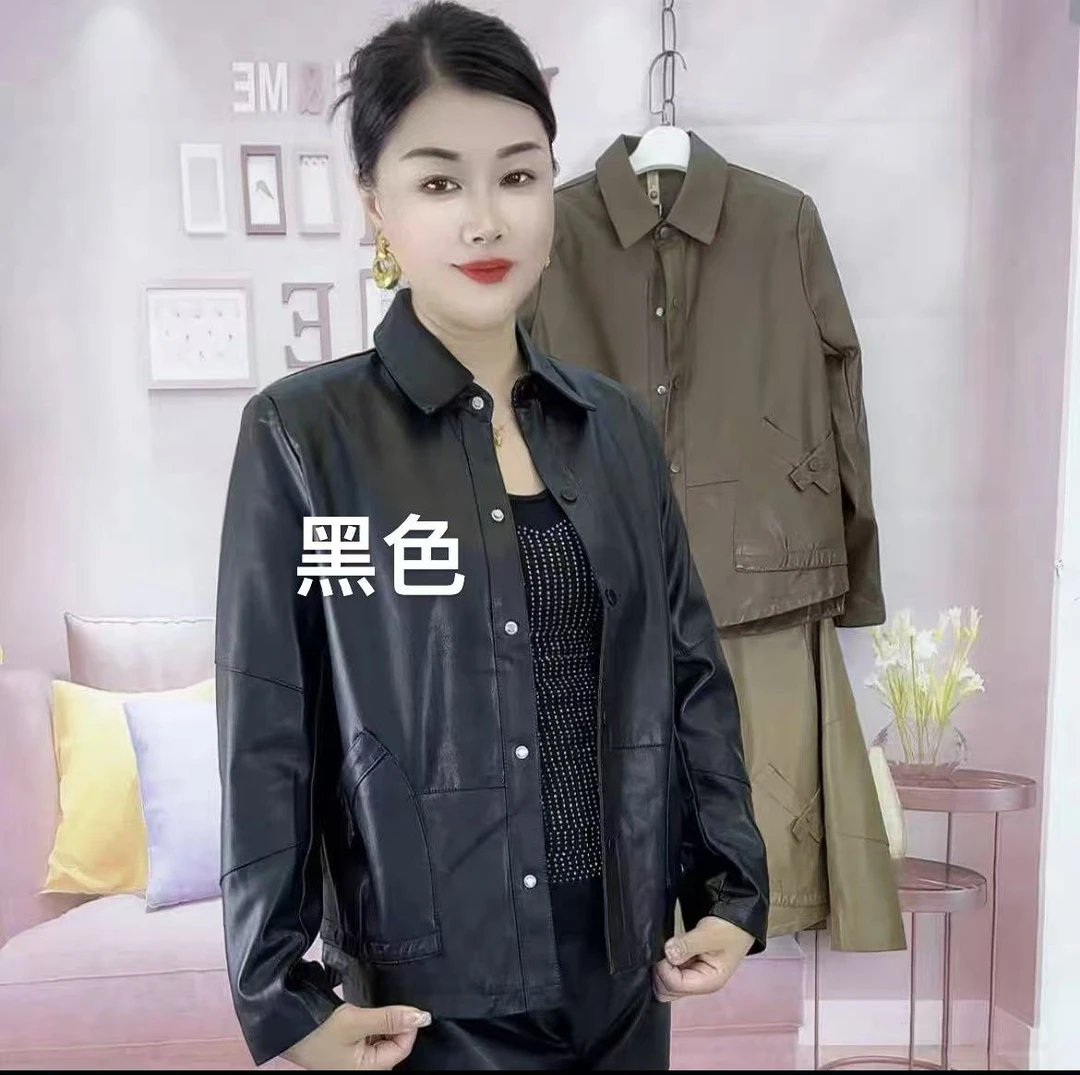 【玲玲】高品水洗蛋白皮外套922