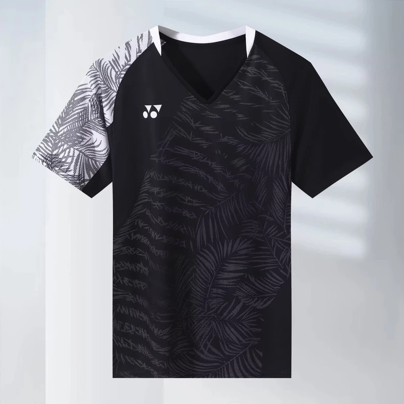 25新款马来西亚大赛羽毛球服夏季透气男女运动休闲比赛训练短袖