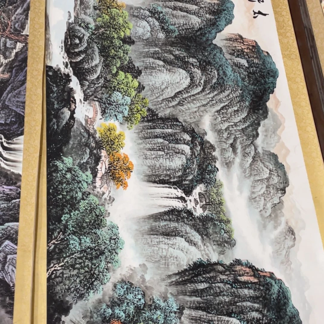 国画老师手笔手绘作品n