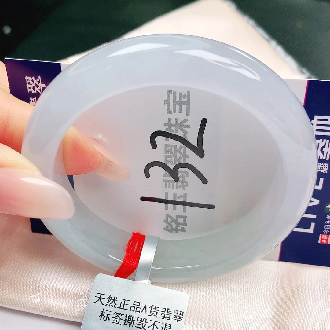翡翠未镶嵌手镯缅甸天然a货翡翠手镯