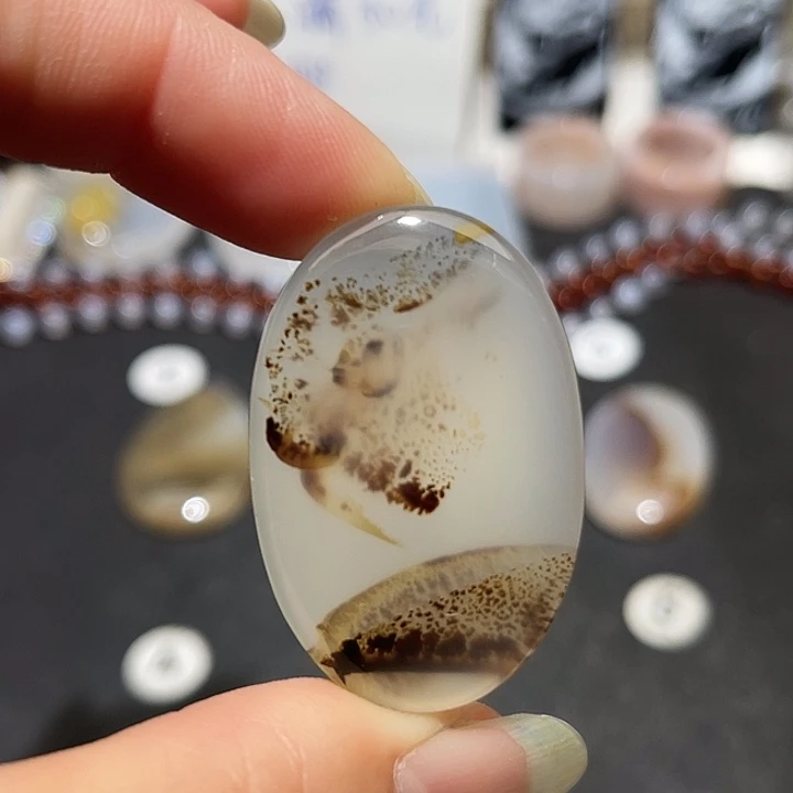 玛瑙/玉髓未镶嵌吊坠(不含链)