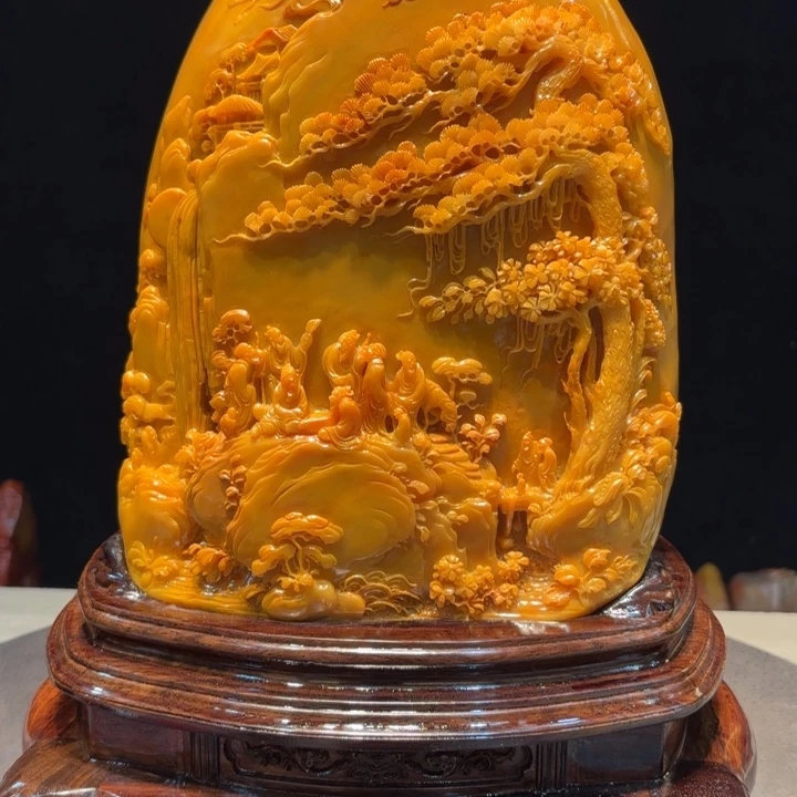 玉***家寿山石寿山石摆件