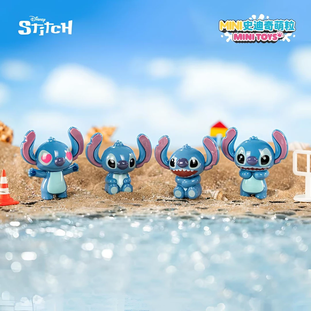 Mini史迪奇萌粒 系列正版盲盒潮玩手办公仔娃娃礼物摆件玩具礼品