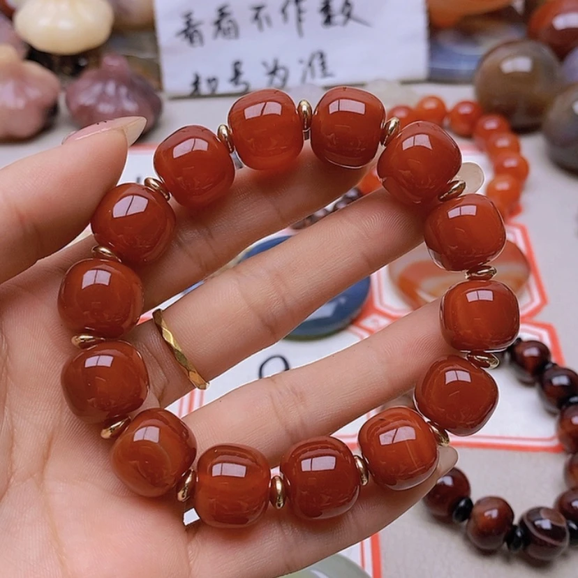 【闪购商品】未镶嵌玛瑙/玉髓珠宝半成品老*V
