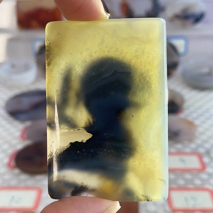 玛瑙/玉髓合金颈饰