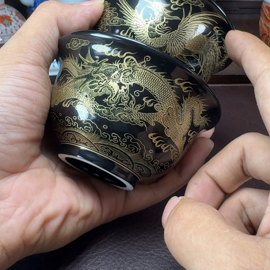 b***n瓷片当代景德镇陶瓷手绘茶具