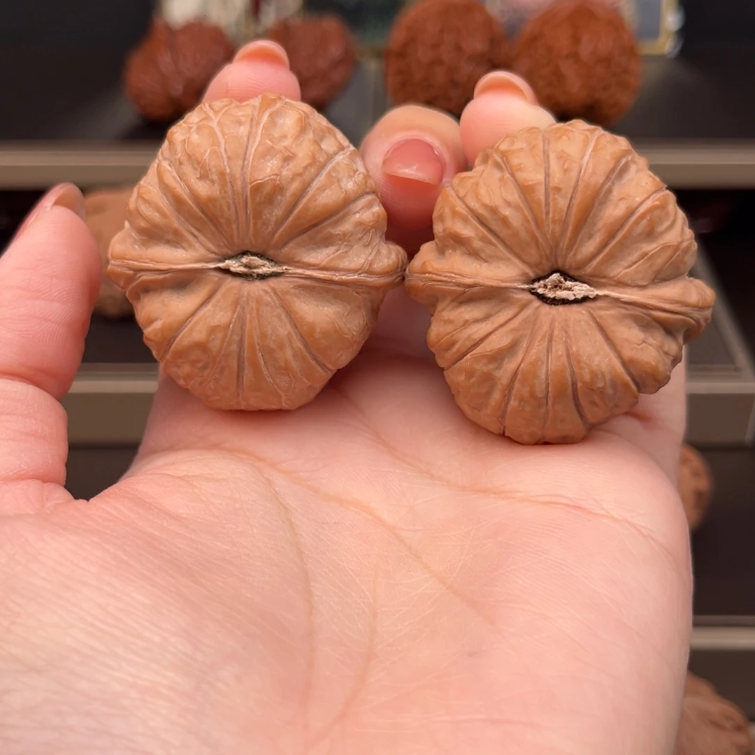 把件桃核精品南瓜墩