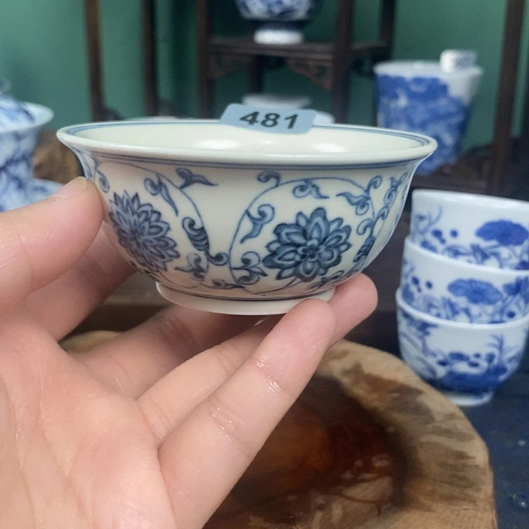 景德镇青花手绘茶器481