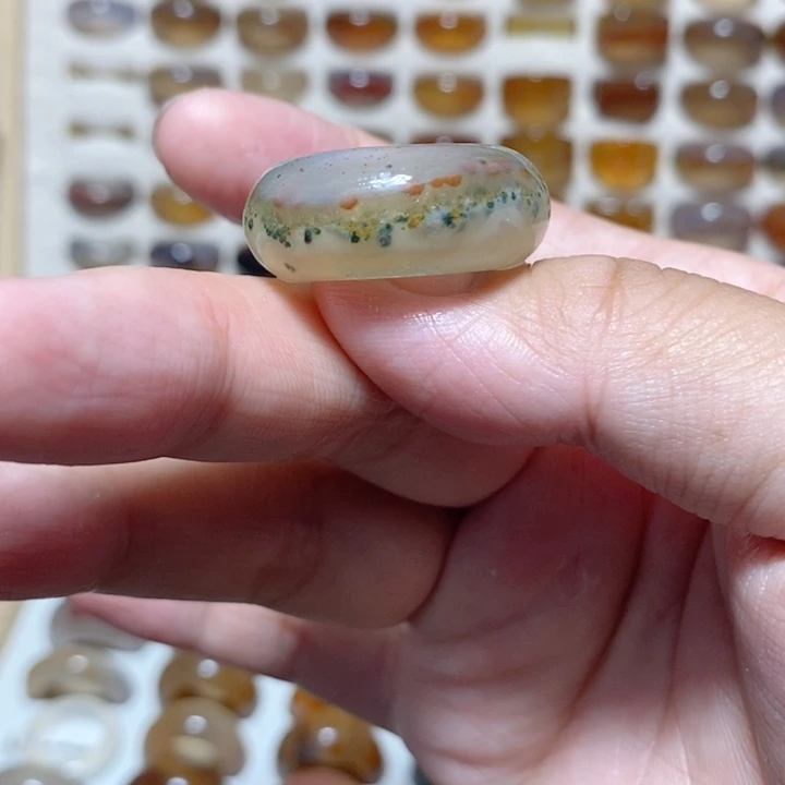 玛瑙/玉髓未镶嵌戒指港17