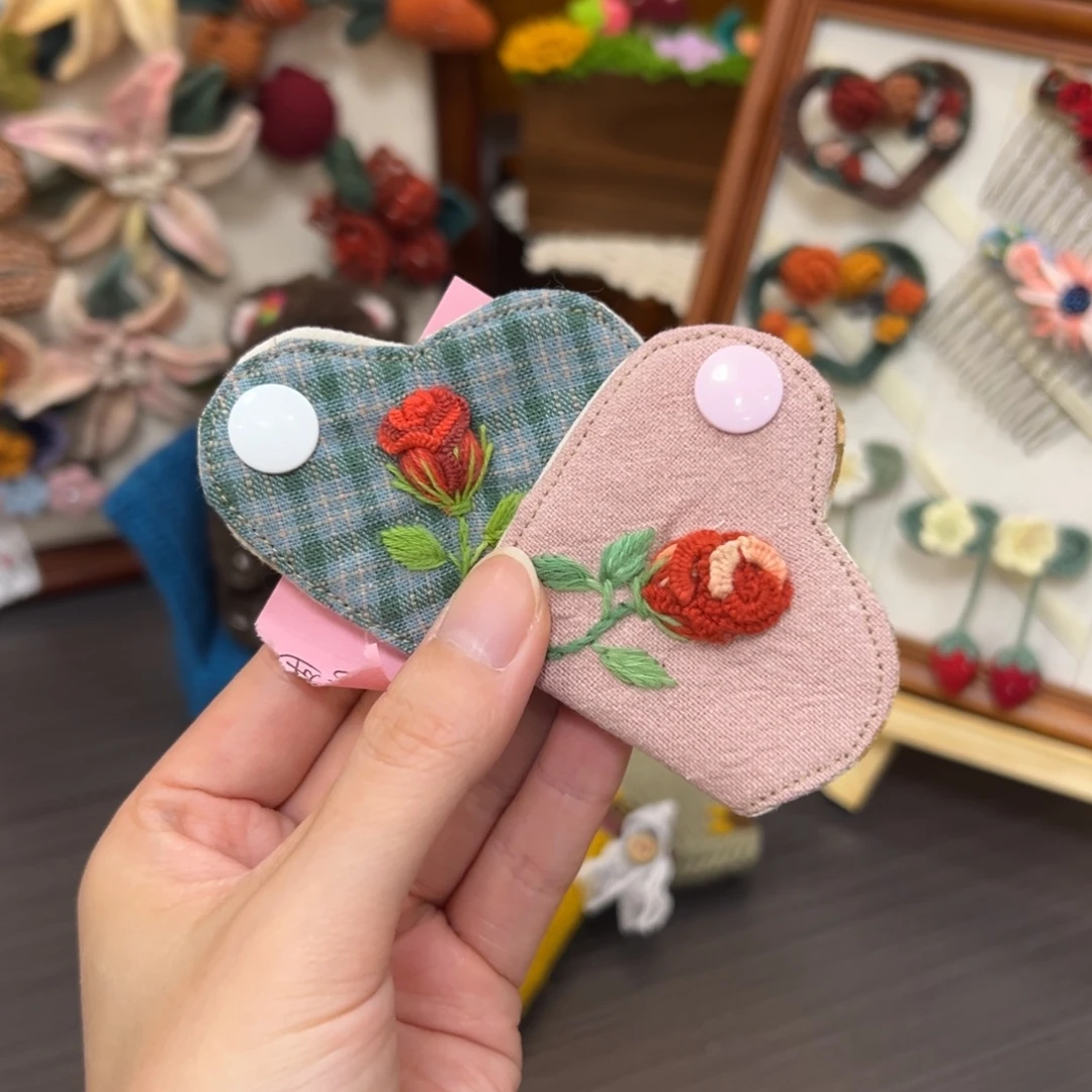 毛绒钩织刺绣手工包包玩偶居家用品