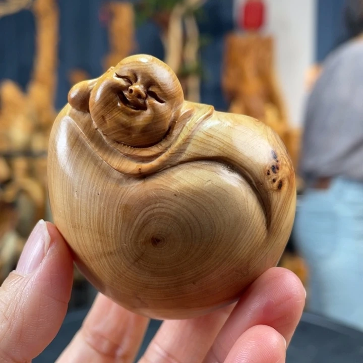 柏木（崖柏）手把件