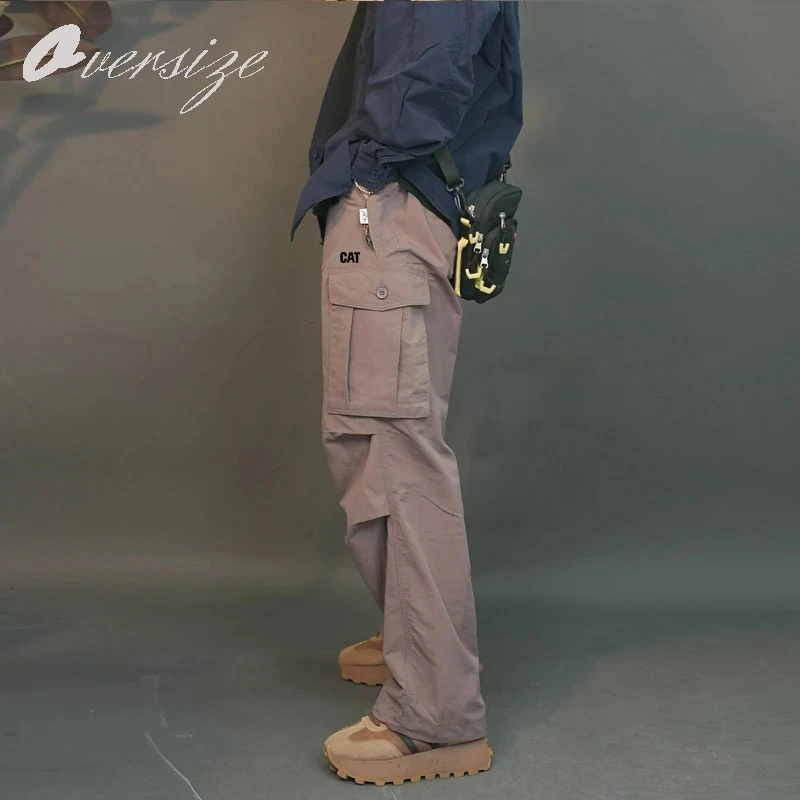 夏季新款爆款薄款冲锋裤伞兵裤工装裤多口袋百搭户外潮流时尚男女