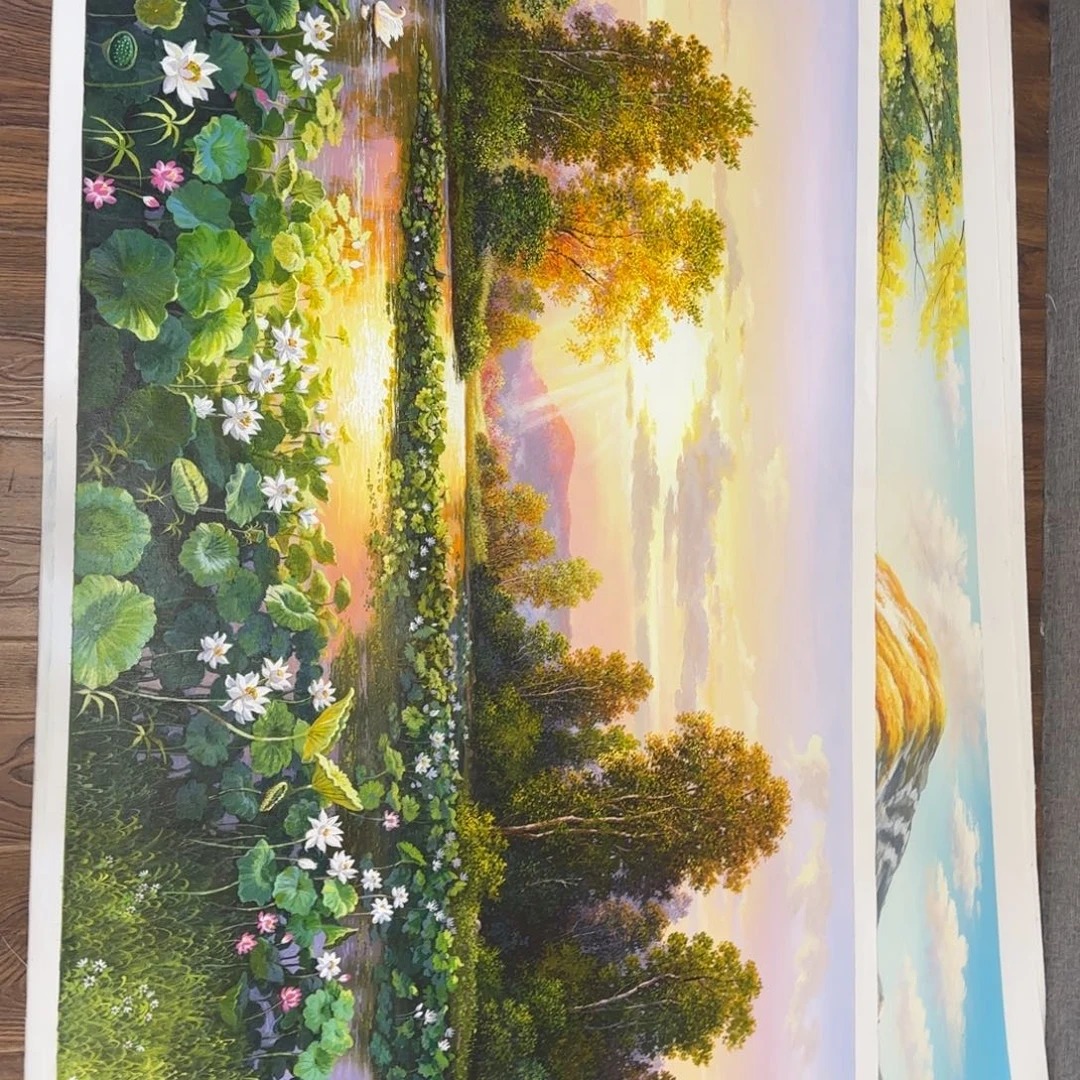油画加油加油努力加油加油
