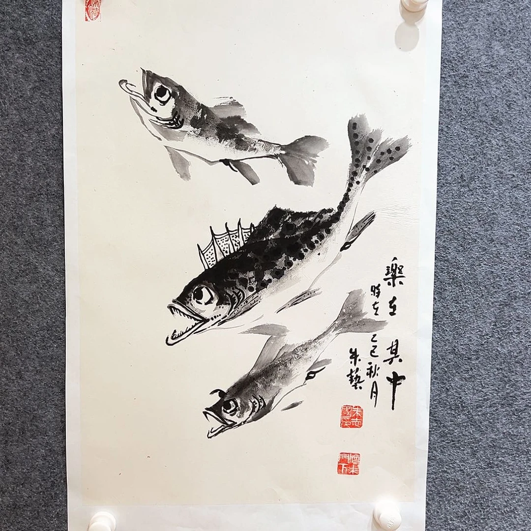 国画纯手绘系列画心