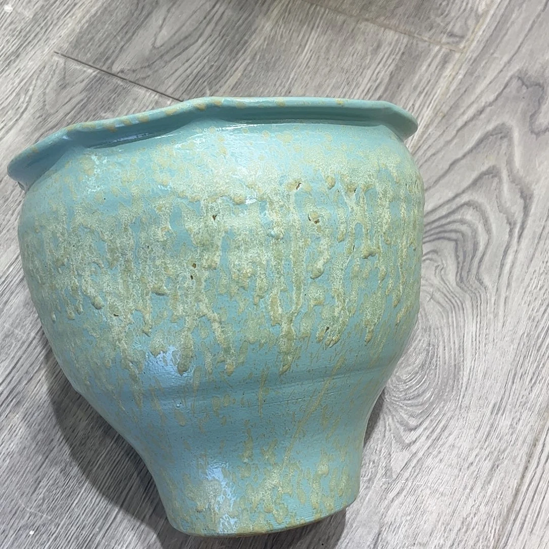 陶摆件高22.5口径21